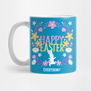 Happy Easter Bunny Rabbits Cute Mug